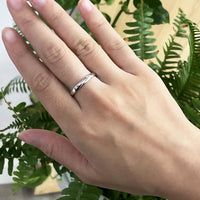 3mm Barrel Inner Engraved Ring [14K/18K Gold/Platinum]