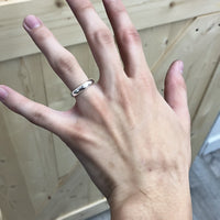 4mm Barrel Inner Engraved Ring [14K/18K Gold/Platinum]