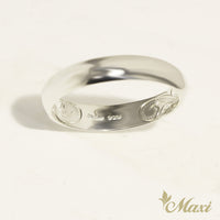 [Silver 925] Inside Engraved Barrel Ring Small 4mm [Made to Order] (R0583)