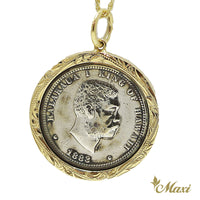 King Kalakaua Coin Pendant Large [14K Gold]