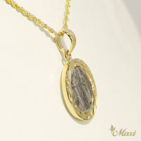 King Kamehameha Coin Oval Pendant [14K/18K Gold]