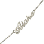 [14K/18K Gold] Custom Letter/Name Necklace with Charm (N0181)