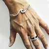[Silver 925] Enamel Wave Ring Small 8mm (R0298)