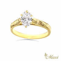 1 carat Ethical Lab-Grown Diamond Engagement Ring [14K/18K Gold] 