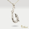 Fish Hook Pendant Small [Silver 925]