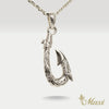 Fish Hook Pendant Small [14K/18K Gold]