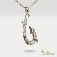 Fish Hook Pendant Small [14K/18K Gold]