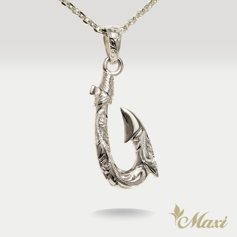 Fish Hook Pendant Small [14K/18K Gold]