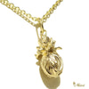 [14K Gold] Pineapple Pendant *Made-to-order* (P1160)