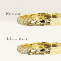 2.5mm Barrel Ring_Cut Out Edge [14K/18K Gold/Platinum]