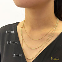 [14K Gold] 2mm Rope Chain　14金　ロープチェーン　14金チェーン