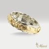 6x4mm Two Tone Ring [14K/18K Gold]