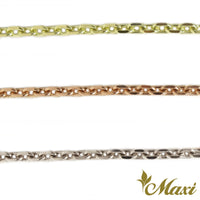 [14K Gold] 2mm Cable Chain (CB50)　14金　ゴールドチェーン　ケーブルチェーン　