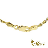 [14K Gold] 2.5mm Rope Chain　14金　ゴールドチェーン　ロープチェーン