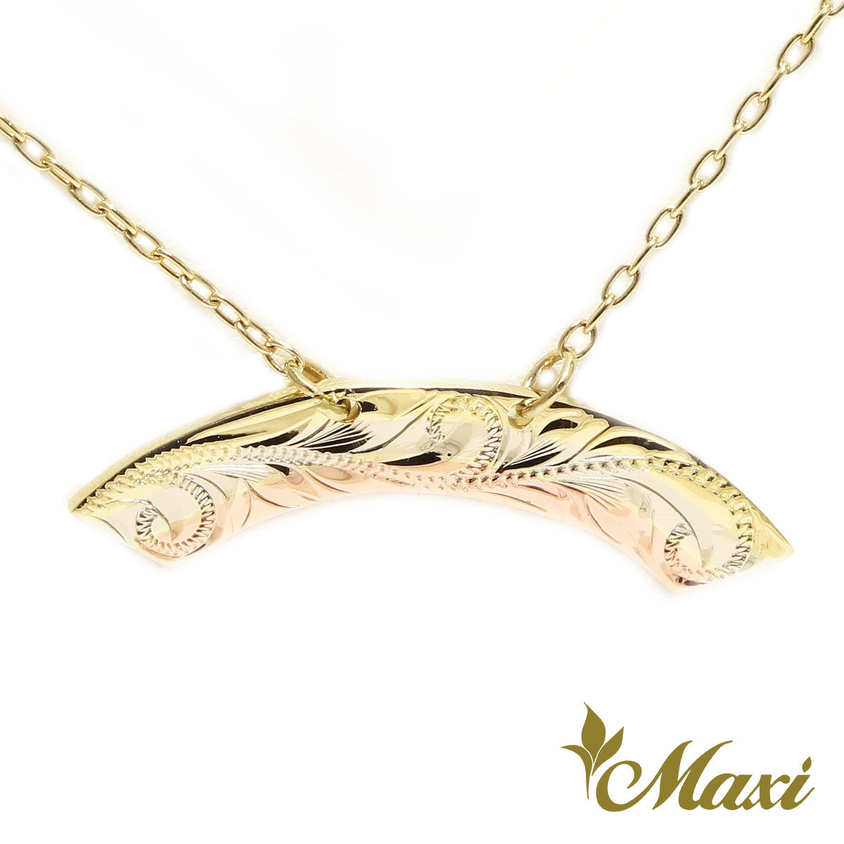 [14K Gold] 4.5mm Anuenue Rainbow Necklace *Made-to-order*Newest NEWSP