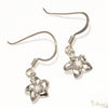 [Silver 925] Hawaiian Plumeria Flower Hook Pierced Earring *Made-to-order* (E0224 Hook)