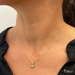 [14K Gold] Diamond Heart Pendant *Made-to-order* (H0107)