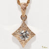 [14K Gold] Hoku Diamond Pendant*Made-to-order*(P0693-0.11ct)