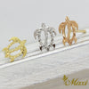 Honu Pierced Earring  [14K/18K Gold] e0084