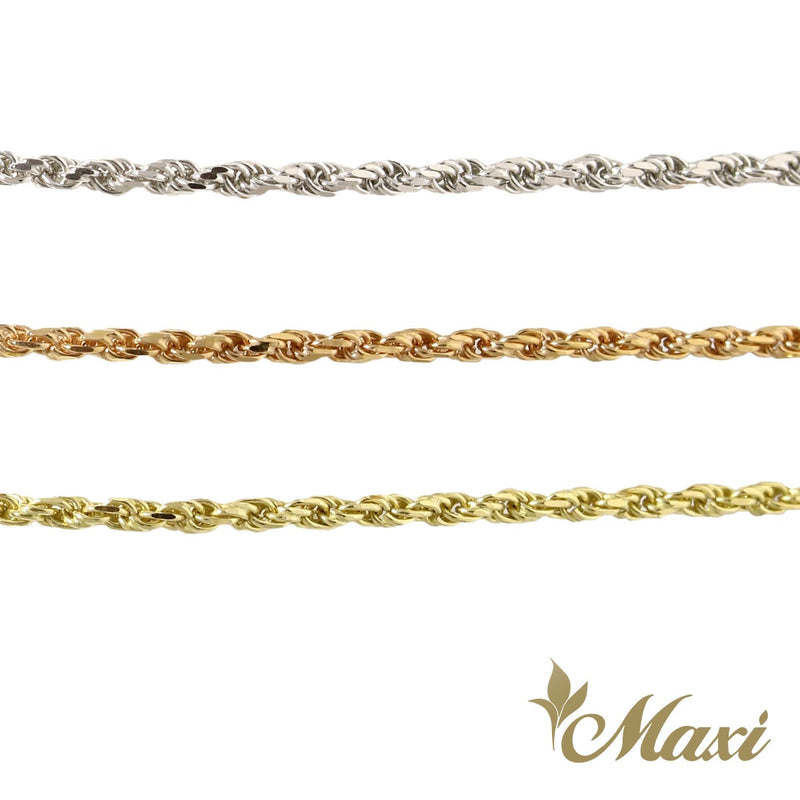 [14K Gold] 2mm Rope Chain　14金　ロープチェーン　14金チェーン