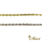 [14K Gold] 2.5mm Rope Chain　14金　ゴールドチェーン　ロープチェーン