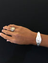 Mercury Dime Coin Wrap Ring [Silver 925]