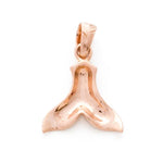 [14K/18K Gold] Kohola Whale Tail Pendant *Made to Order* (P0691)