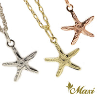 [14K Gold] Starfish Pendant *Made-to-order* (KP0104)