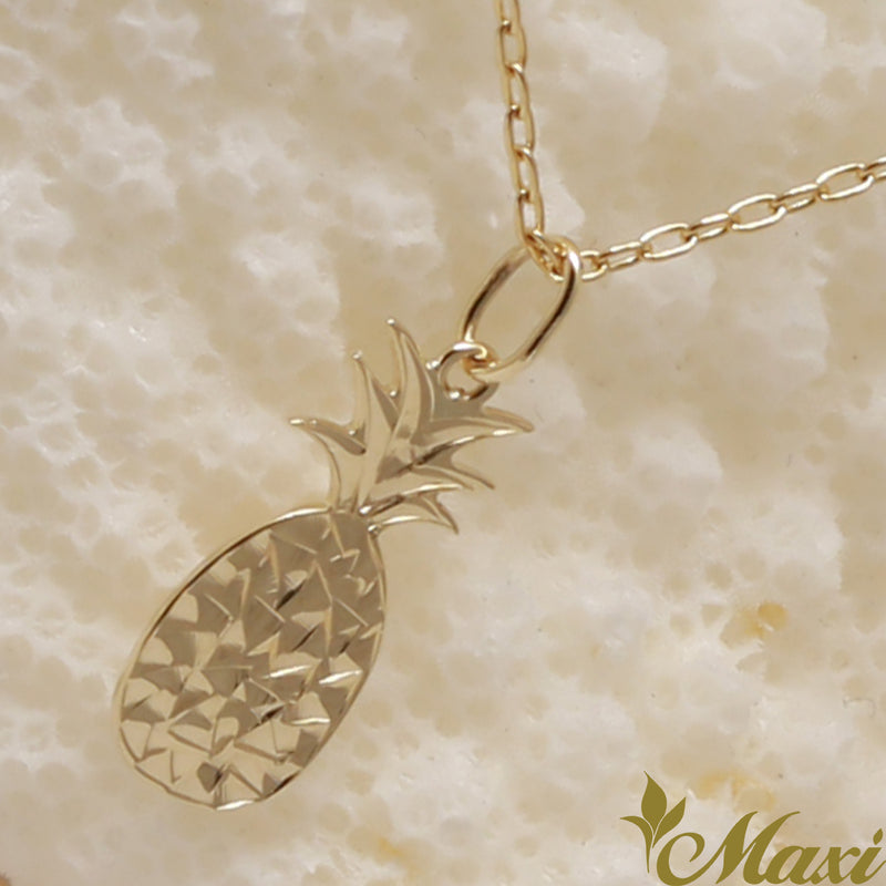 [14K Gold] Pineapple Pendant*Made-to-order*(KP0103)