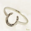 [14K Gold] Horseshoe Ring [Made to Order] (KR0023)