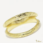 [14K/18K Gold] Double Open Ring (KR0045)*Made to Order*