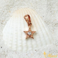 Star Pendant with Diamond [14K Gold]