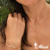 Nalu Necklace and Bangle puton image