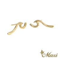 Nalu Pierced Earring_yellow god