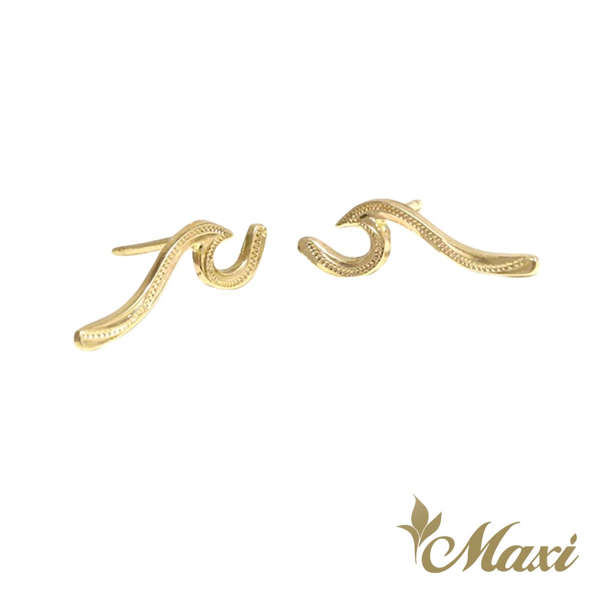 Nalu Pierced Earring_yellow god