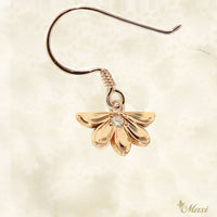 Naupaka Hook Earring Gold_2