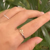 Naupaka cutout ring single color _puton image