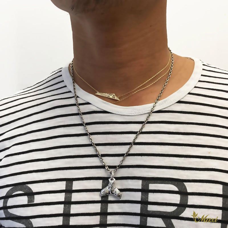 Kohola Whale Tail Pendant-Large [Silver 925] シルバー ホエールテール ペンダント