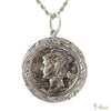 Spinning Mercury Dime Pendant-Large [Silver 925]