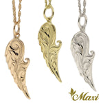 [14K/18K Gold] Anela Wing Pendant Large*Made-to-order* (P1032)