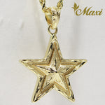 [14K Gold] Star Pendant Large *Made-to-order* (P1172)