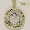 King Kalakaua Replica Coin Pendant Small 18mm [14K Gold]