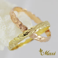 [14K/18K Gold] Crossover Ring*Made to Order*(R0715)