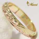 [14K Gold] 3mm Anuenue Rainbow Ring (R0731) *Made to Order* TRDSP　14金　リング　レインボー