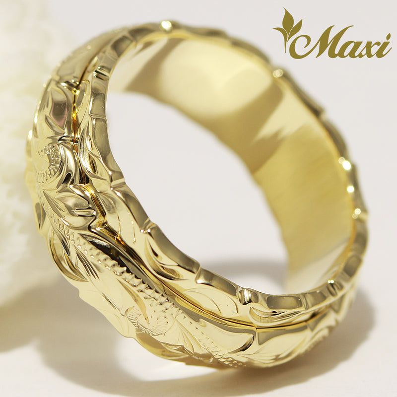 8x4mm Two Tone Ring [14K Gold]  14金 リング カスタムオーダー オーダーメイド