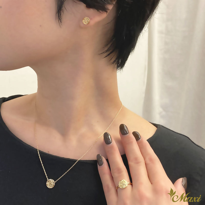 Disc Ring [14K Gold]