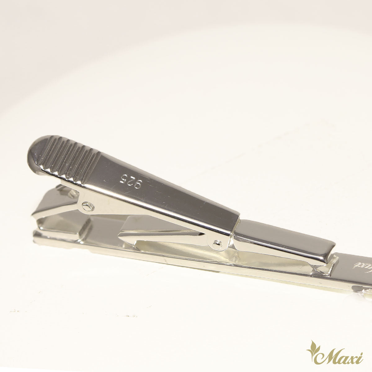 Tie Bar back side silver