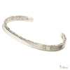 [Silver 925] 4mm Inside-engraved Bangle Bracelet  (B0519 inside)