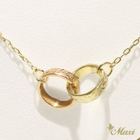 [14K Gold] Double Tube Necklace*Made-to-order* (TRD)