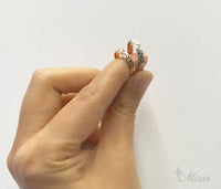 [14K Gold] Heart Couple Ring-Couple & Wedding *Made to Order*